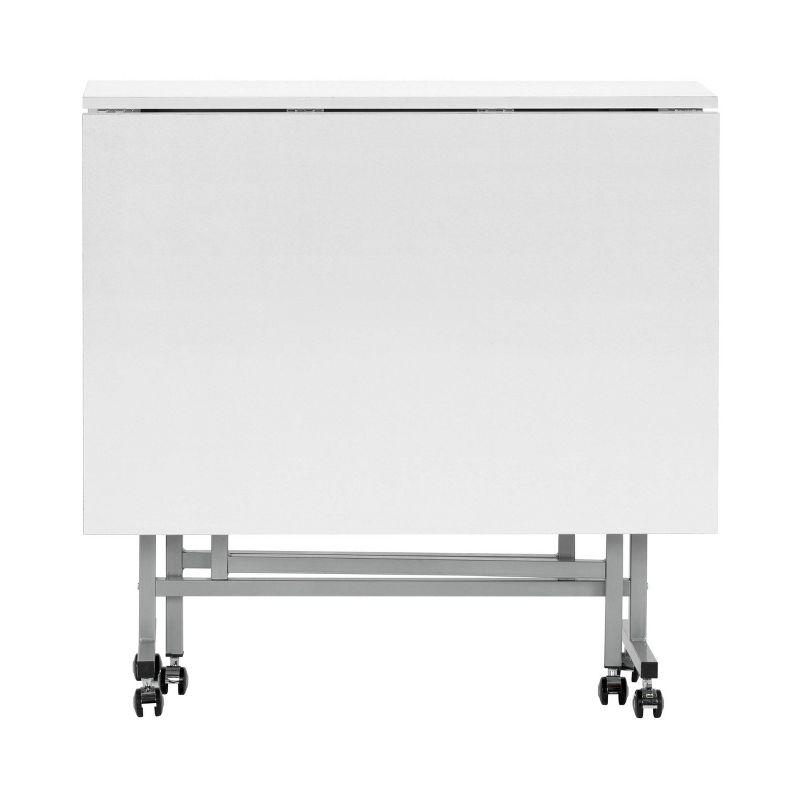 Sew Ready 58.75'' x 36.5'' Foldable Craft Table with Wheels