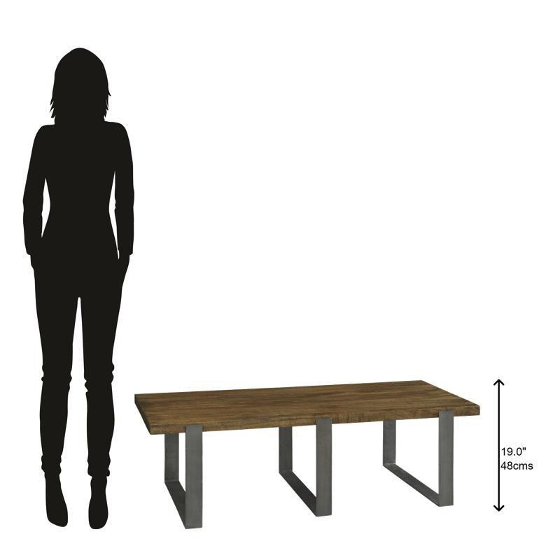 Loon Peak® Anzla Solid Wood Top Coffee Table