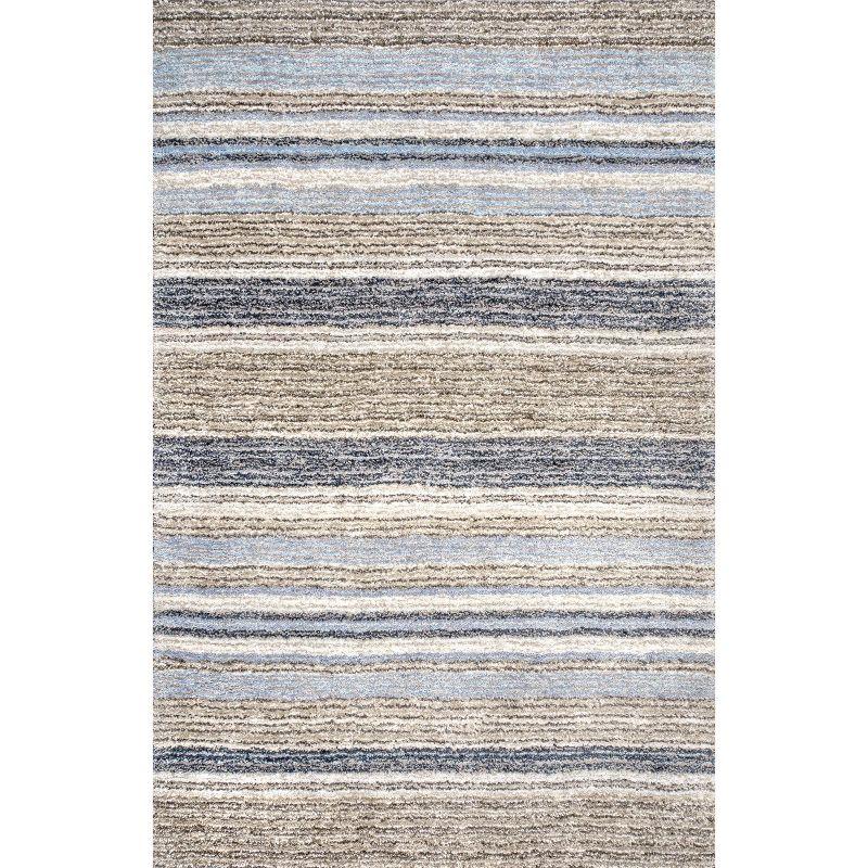 8'x10' Drey Ombre Shag Area Rug Denim - nuLOOM