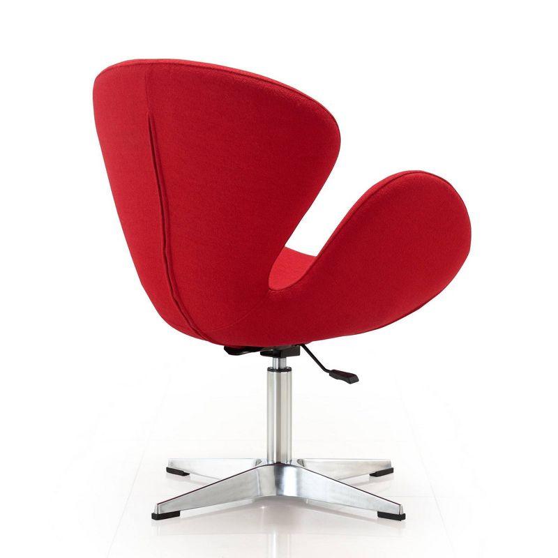 Skakke Upholstered Swivel Accent Chair