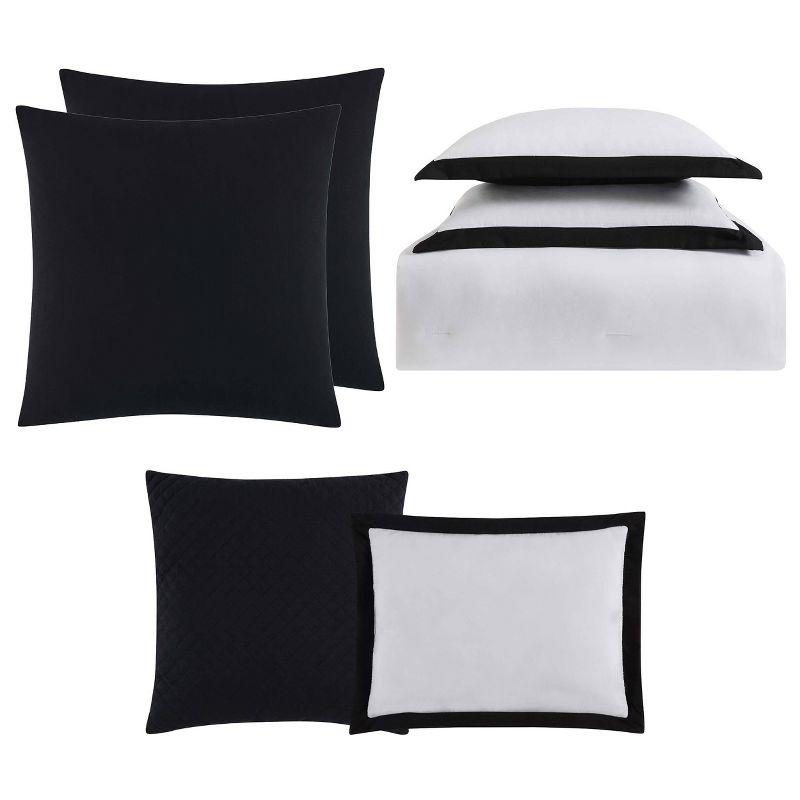 Truly Soft Everyday Modern & Contemporary Box Stitch Comforter Set
