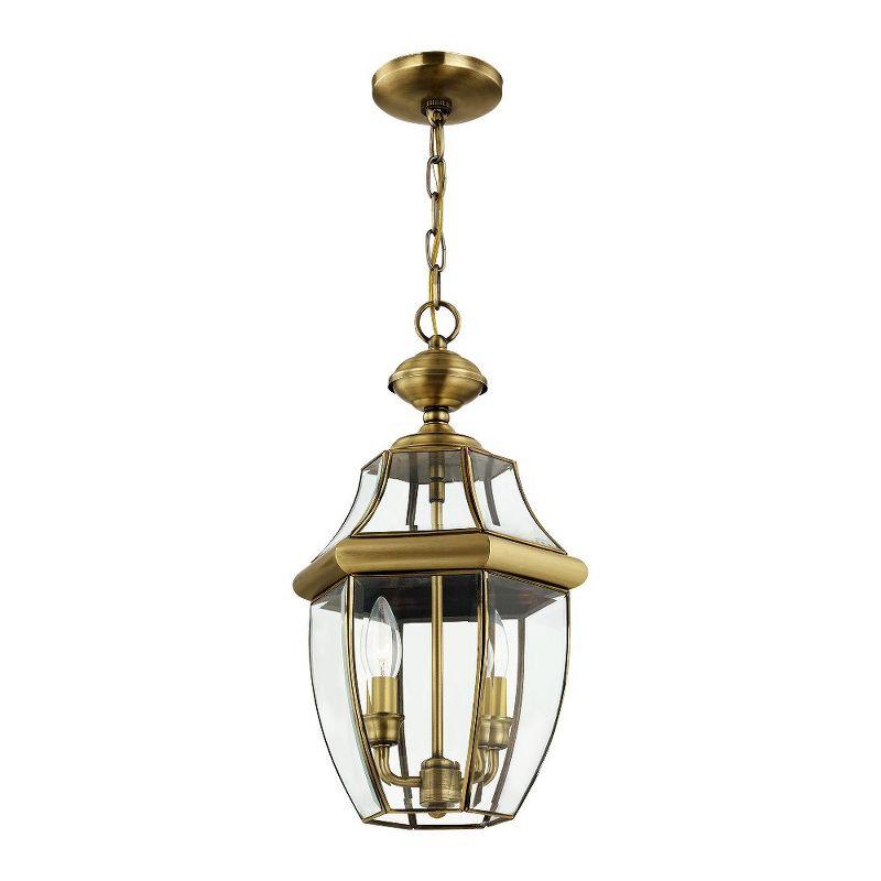 Livex Lighting Monterey 2 - Light Pendant in  Antique Brass