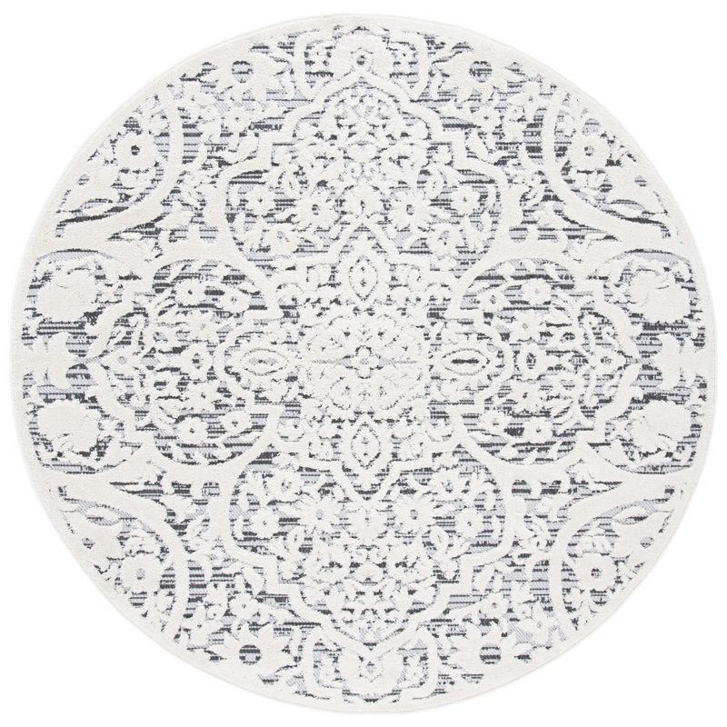 Kelly Clarkson Home Jake Oriental Ivory/Gray Indoor / Outdoor Area Rug