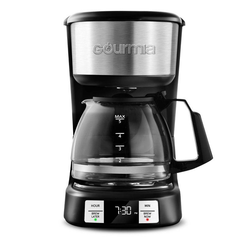 5-Cup Programmable Drip Coffee Maker With Brew Later