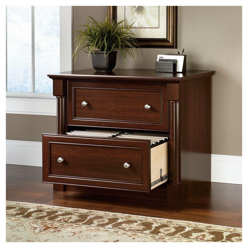 Palladia Lateral File Cabinet - Select Cherry - Sauder