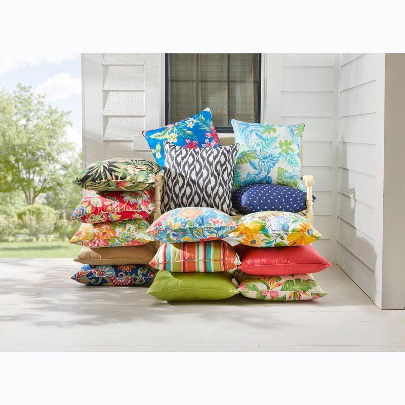 Sunbrella® Indoor/Outdoor Reversible Throw Pillow