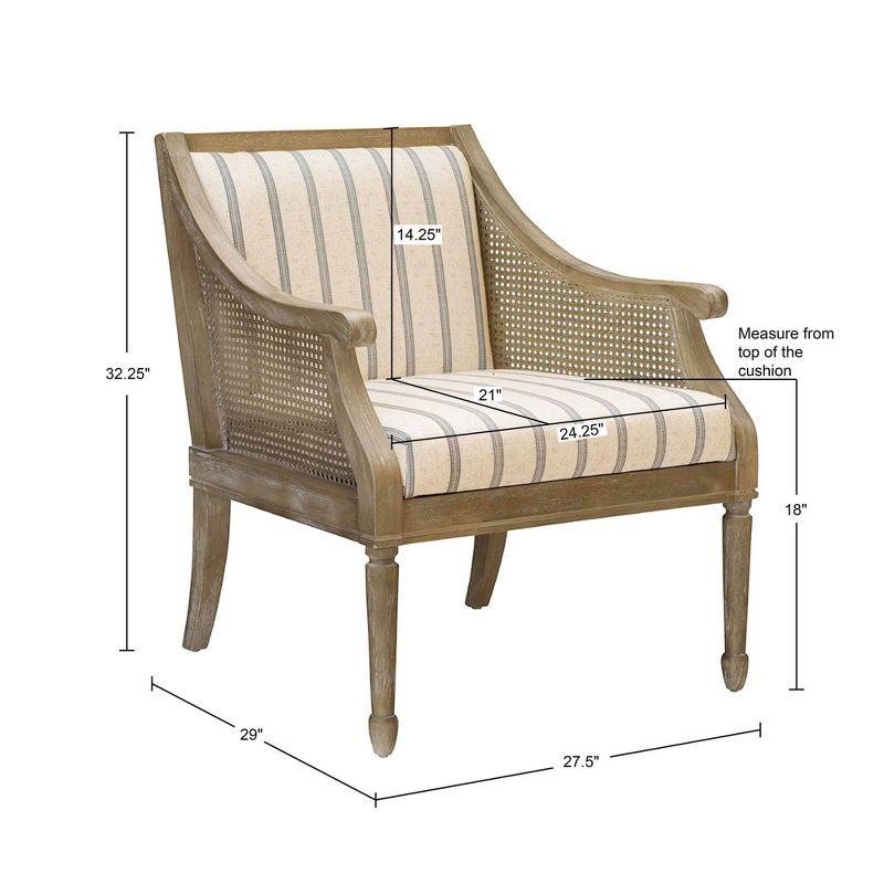 Martha Stewart Isla Farmhouse Accent Chair