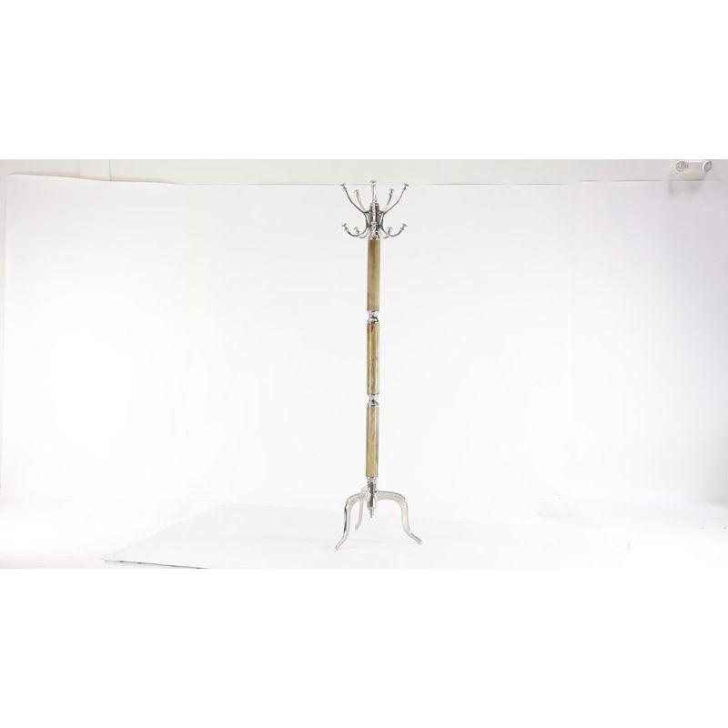 Gotlind Aluminum Metal Coat Rack