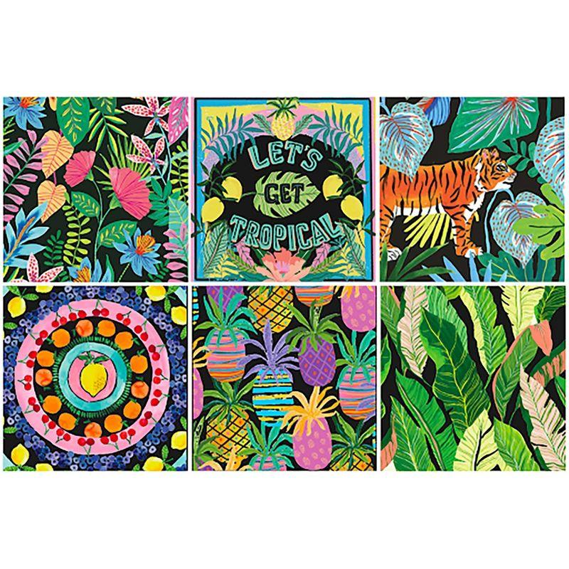 Momenta: Brea Reese Scratch Art Paper Pad - Tropical