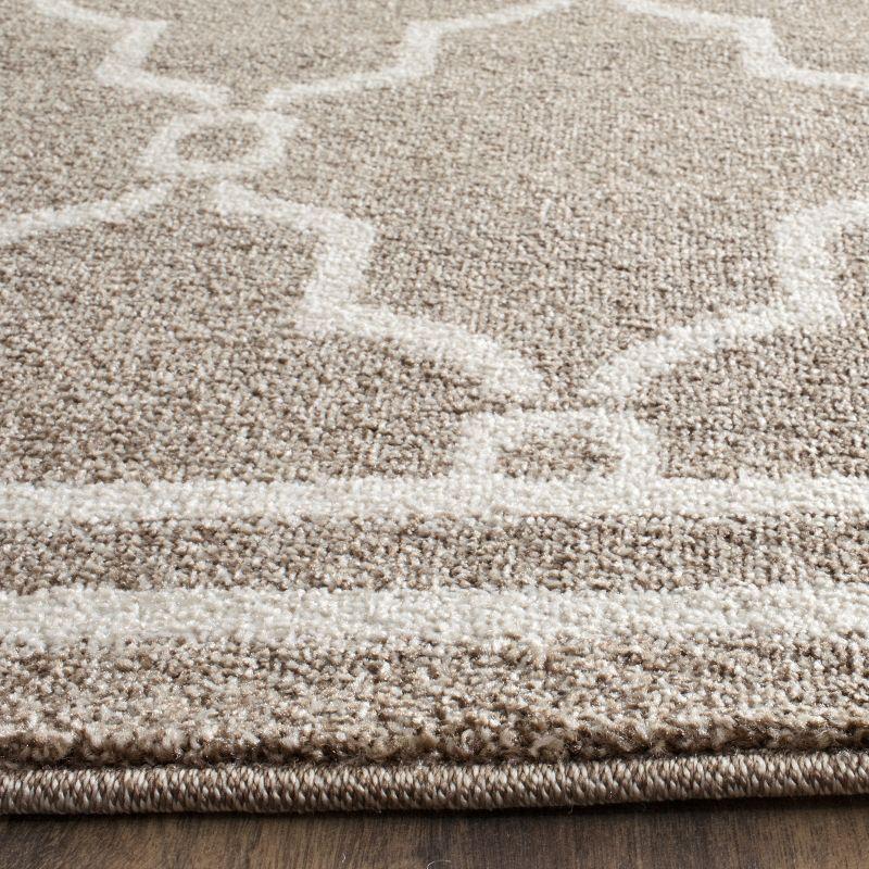 Amherst AMT414 Power Loomed Indoor Area Rug - Wheat/Beige - 8'x10' - Safavieh