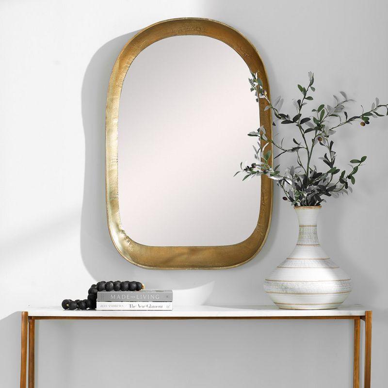 Nylah Mirror - Brass