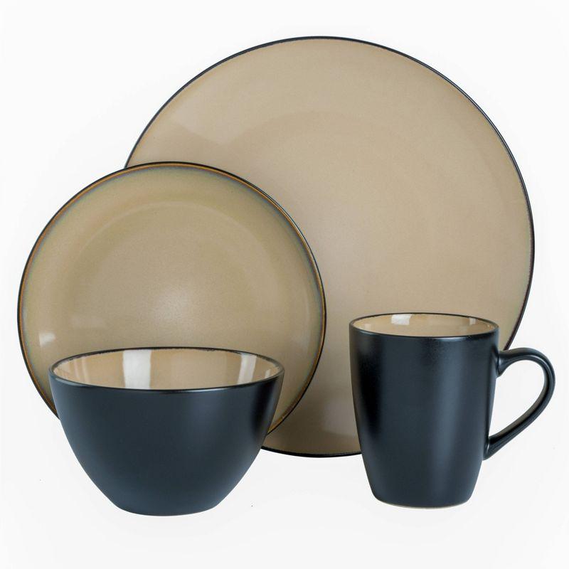 Gibson Elite 16pc Soho Lounge Round Dinnerware Set