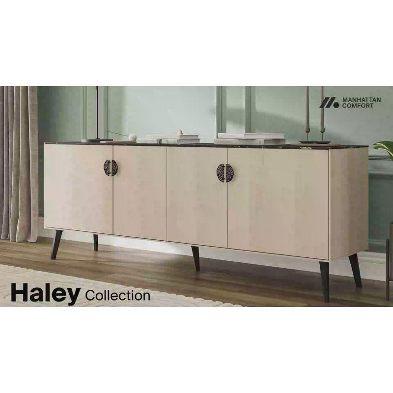 Manhattan Comfort Haley Nested Coffee Table and Ottoman Set