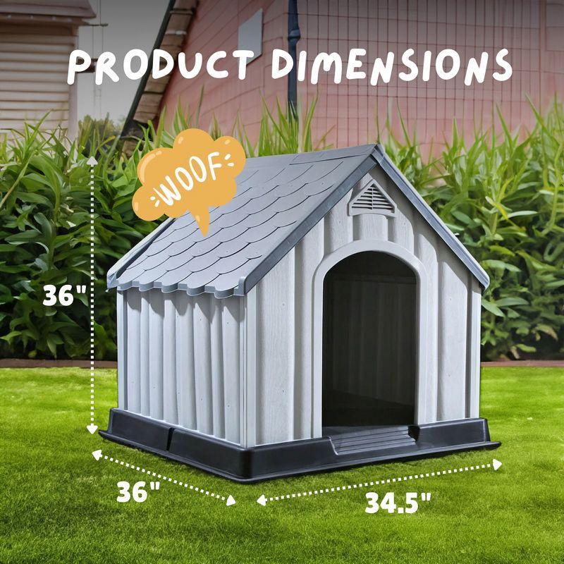 RAM Quality Plastic Dog House