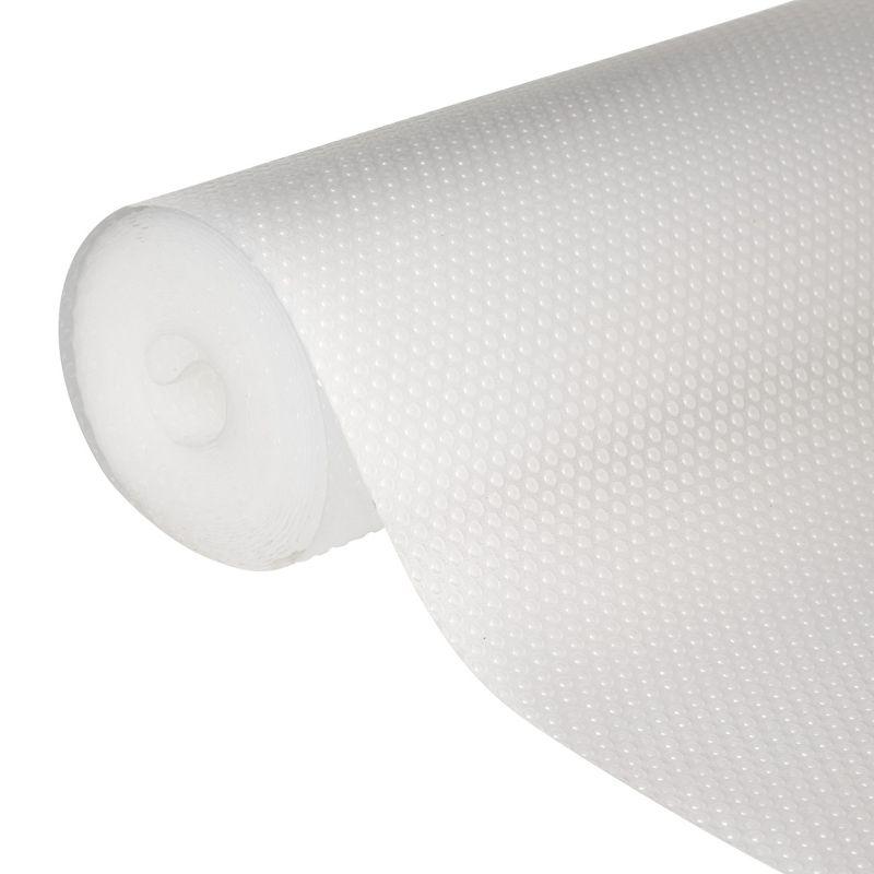 Stockroom Plus Non-Adhesive Clear Plastic Shelf Liner for Kitchen, Fridge, Pantry, Drawers (12 In x 20 Ft)