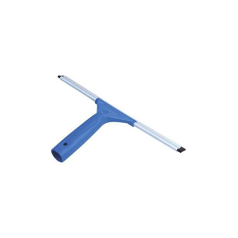 Ettore 12-Inch Blue Plastic Window Squeegee