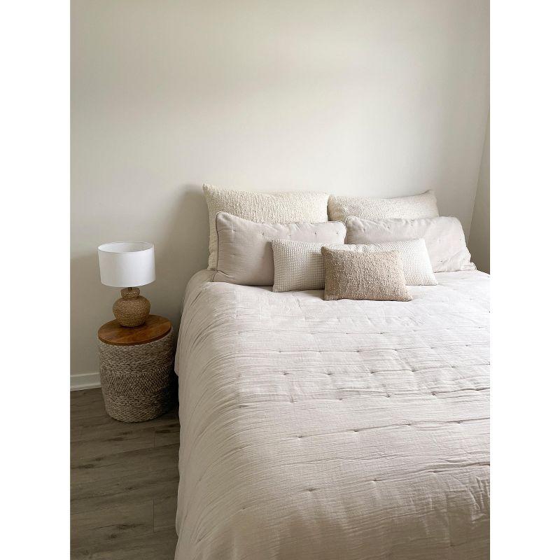 Anaya Cotton Reversible Throw Pillow