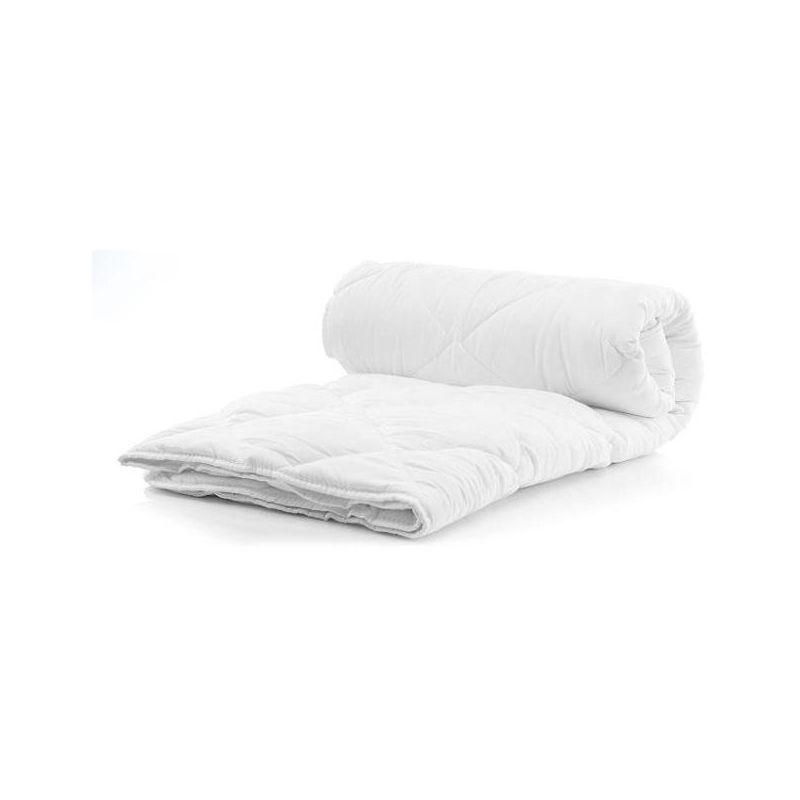 Continental Bedding Serenity 700 Fill Power White Goose Down Summer Weight Comforter Full Size 76 x 86 Inches