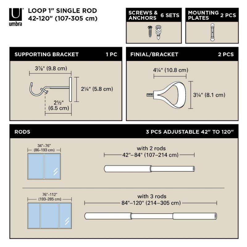 LOOP 1" Rod 42-120