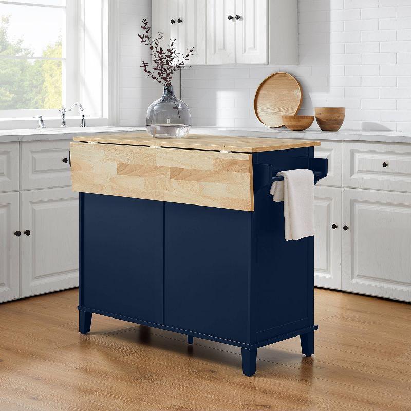 Cora Drop Leaf Kitchen Island - Crosley