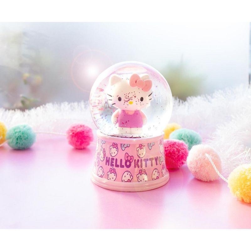 Sanrio Hello Kitty Light-Up 6" Snow Globe