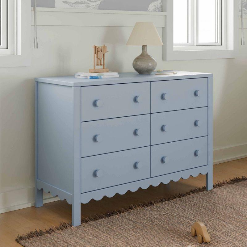 daVinci Sammy Scallop 6-Drawer Dresser