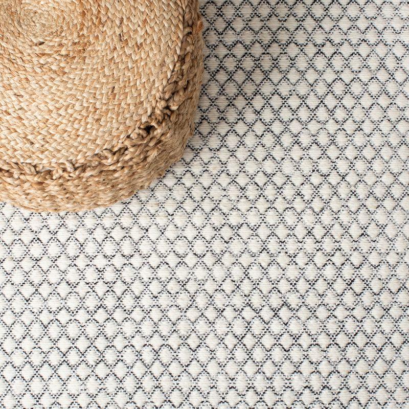 Montauk MTK813 Hand Woven Area Rug - Ivory/Black - 3'x5' - Safavieh.