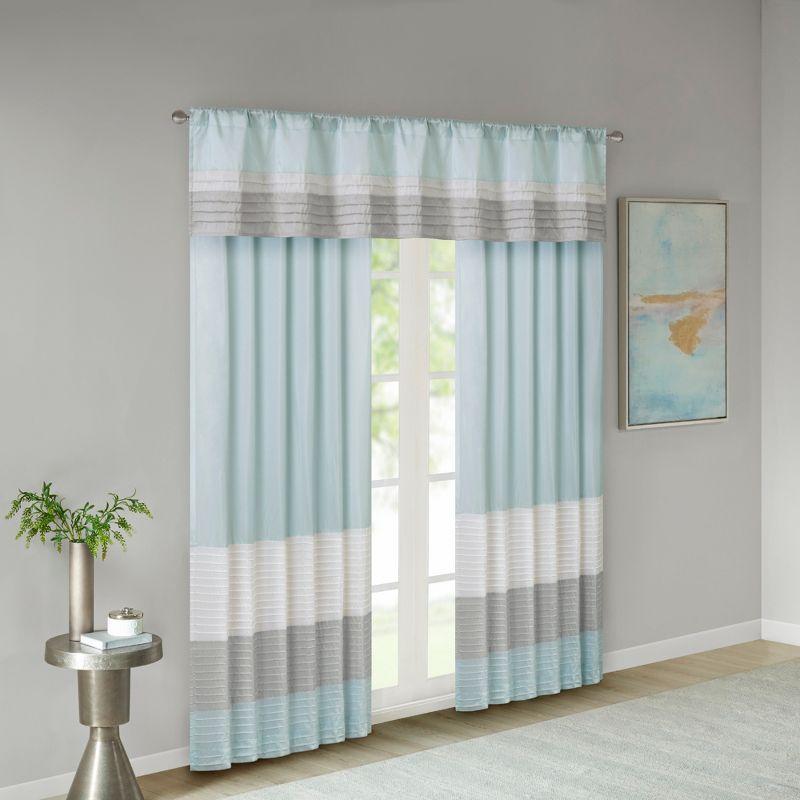 Amherst Polyoni Pintuck Window Valance