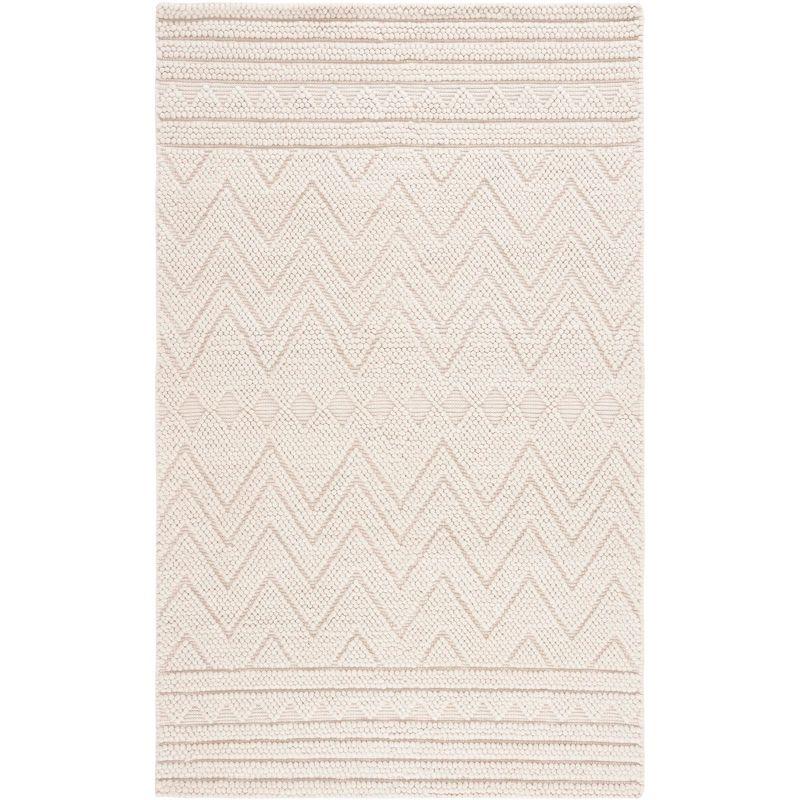 Natura NAT128 Hand Woven Indoor Accent Rug - Light Beige - 3'x5' - Safavieh