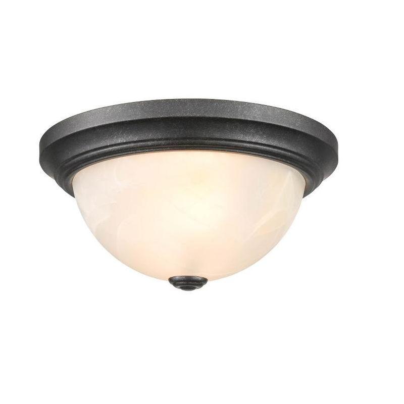 Winston Porter Andreyah Glass Flush Mount