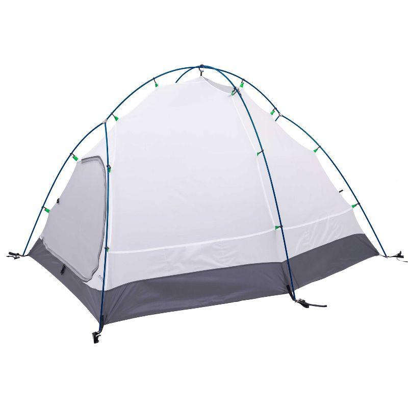 Green and Gray 3-Person Four Season Dome Tent with Vestibule