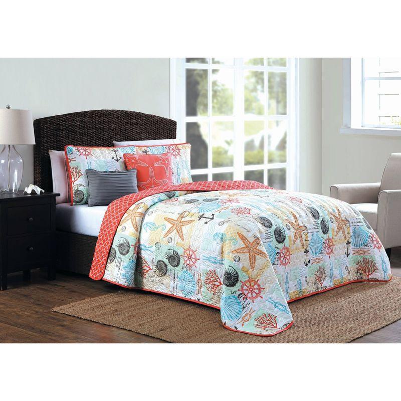 Avondale Manor Belize Traditional Floral Bedding Set