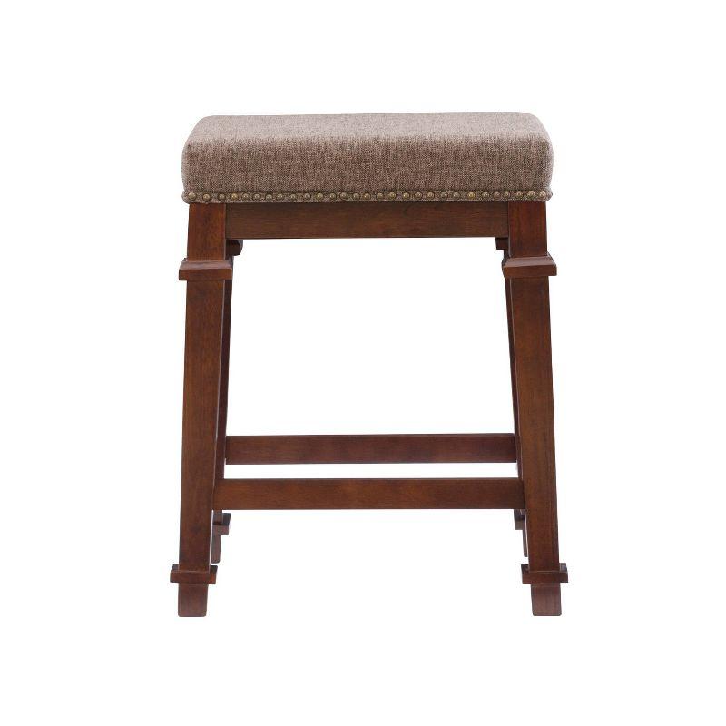 Kennedy Backless Counter Height Barstool Wood - Linon