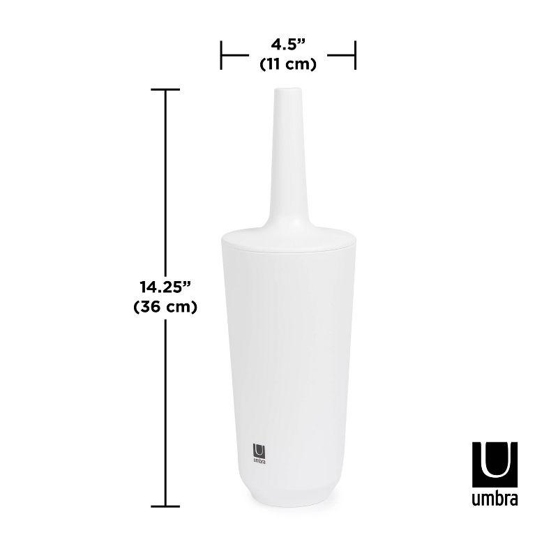 Umbra Corsa Melamine Toilet Brush And Holder