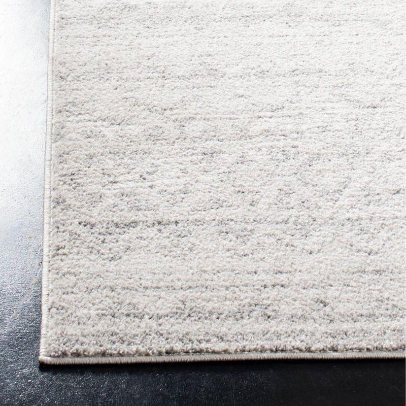 Adirondack ADR119 Machine Made Indoor Area Rug - Ivory/Silver - 6'x6' - Safavieh