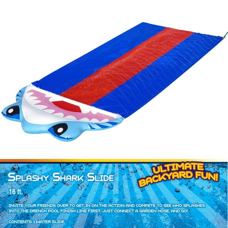 Bestway: H2OGO! Splashy Shark 16' Water Slide