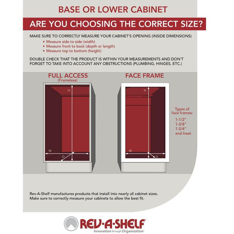 Rev-A-Shelf Rev-A-Shelf 4VR Series Cabinet Door Organizer