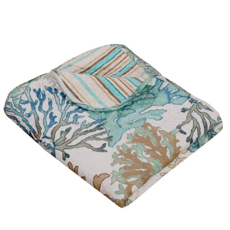 50x60 Atlantis Coastal Reversible Throw Blanket