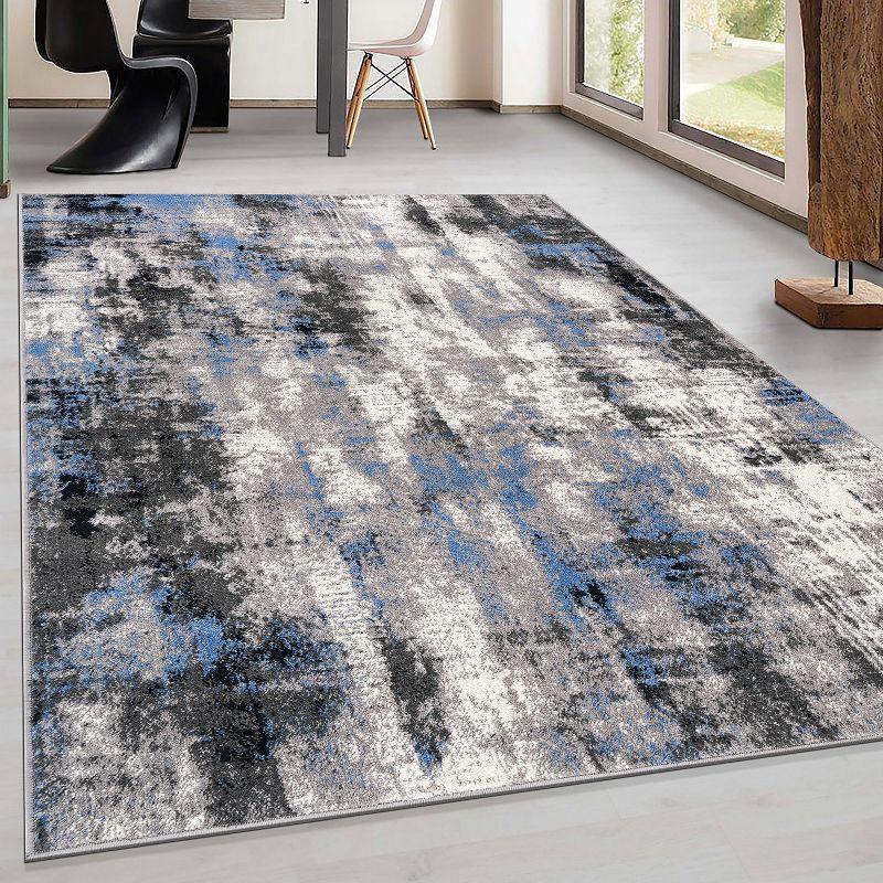 World Rug Gallery Tralee Modern Abstract Area Rug