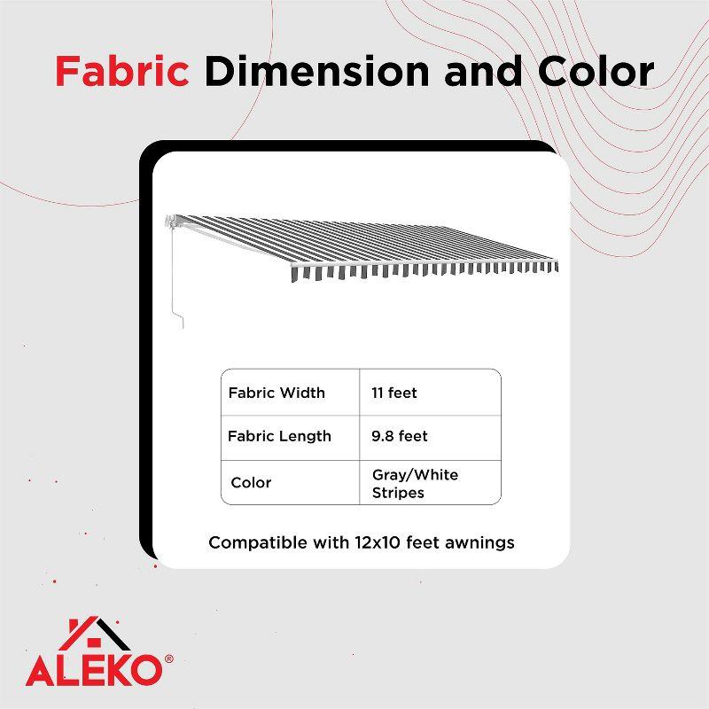 ALEKO Retractable Awning Fabric Replacement