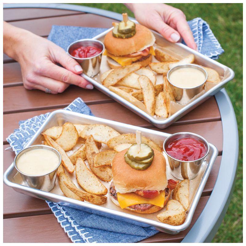 Nordic Ware Nordic Ware Burger Serving 2 Piece Tray Set