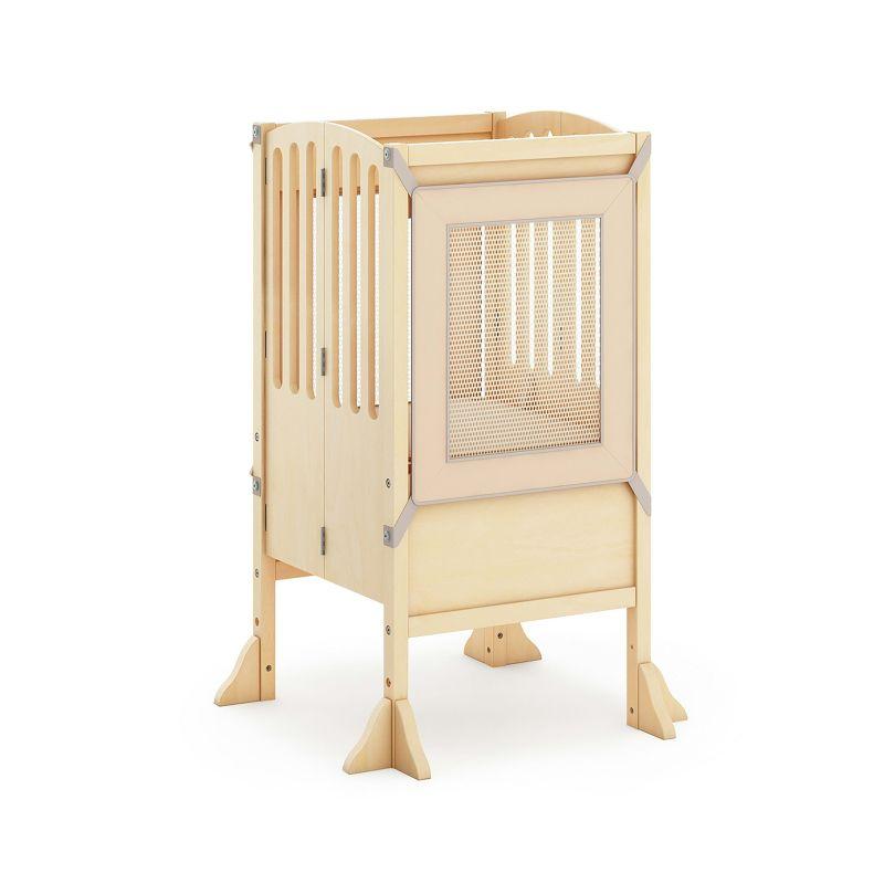 Guidecraft Contemporary Kitchen Helper Foldable Step Stool