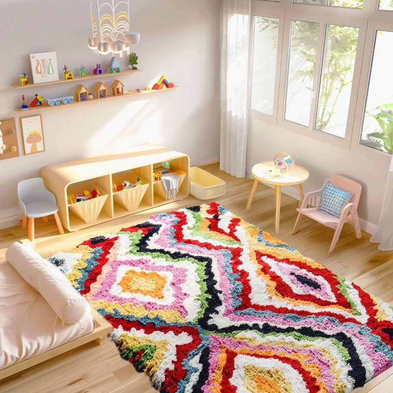 Nuloom Handmade Carnival Abbey Shaggy Indoor Area Rug