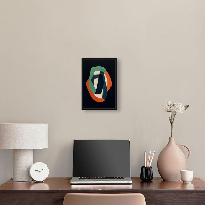 Art Remedy Distortion In Typefaces Abstract Shapes Trendy Wall Art by Art Remedy