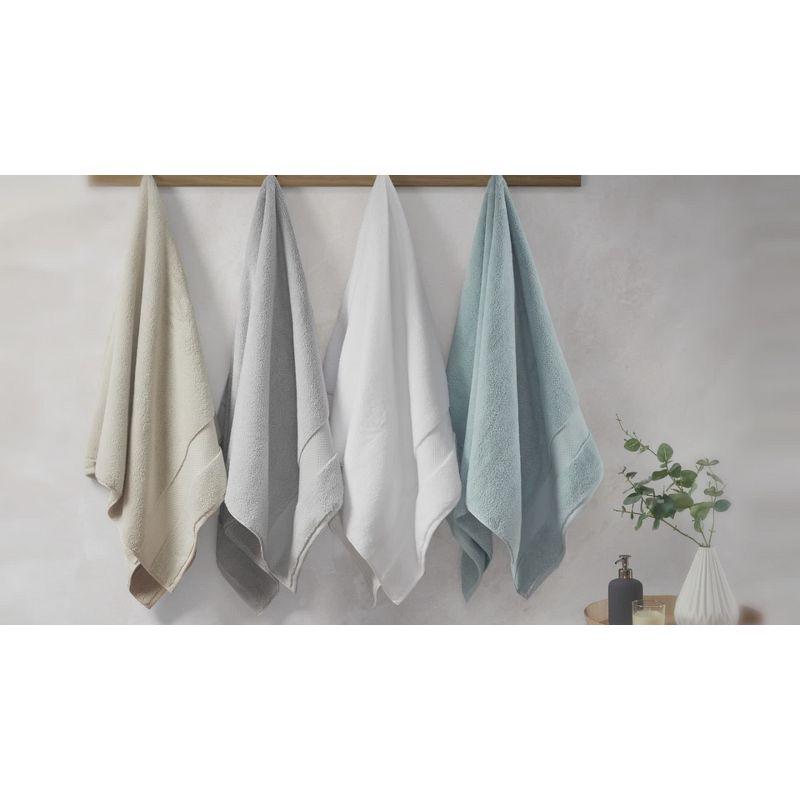 Oversized Soft Cotton Hand Washcloth Set of Six