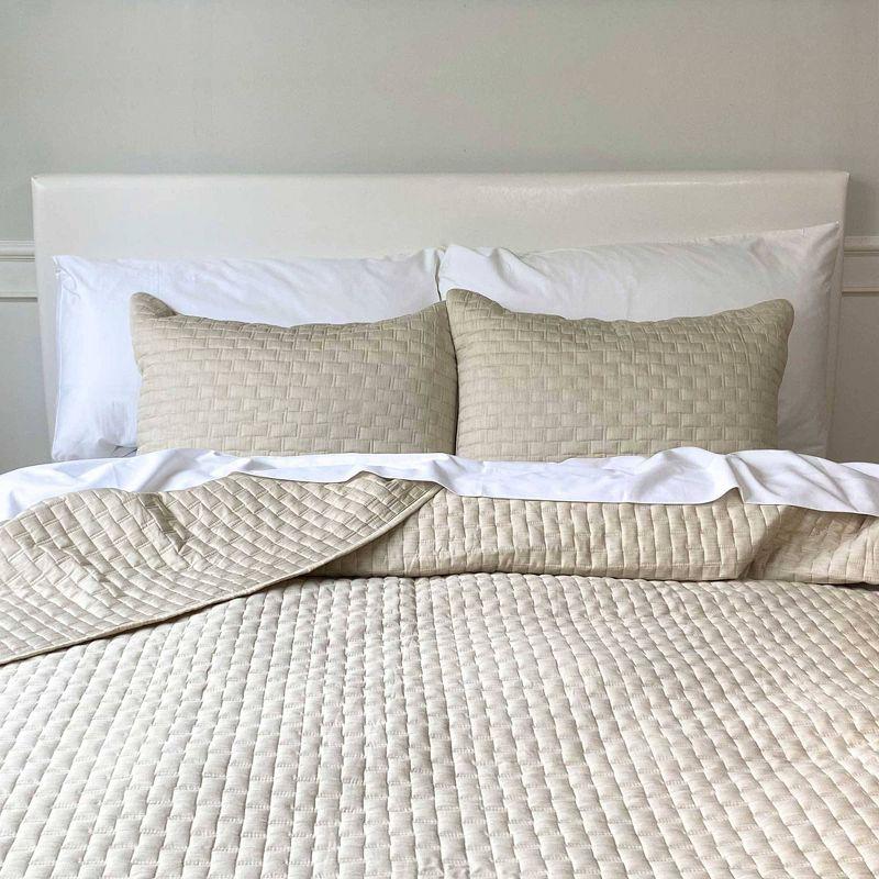 BedVoyage BedVoyage Melange from Bamboo Cotton Quilted Coverlet