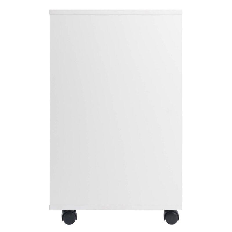 Winsome White 5-Drawer Versatile Storage Cabinet for Home Office