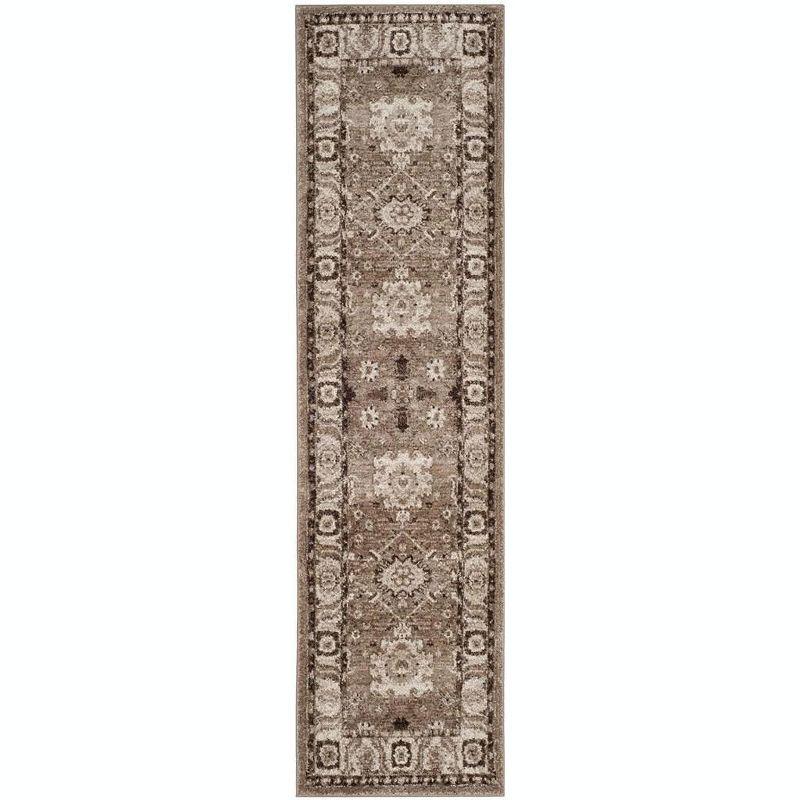 Vintage Hamadan VTH214 Power Loomed Indoor Runner Rug - Taupe - 2'3"x10' - Safavieh