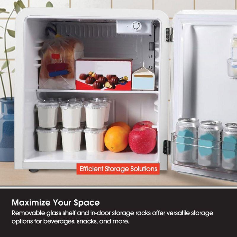 Magic Chef Magic Chef Retro 1.6 Cubic Feet Portable Mini Fridge