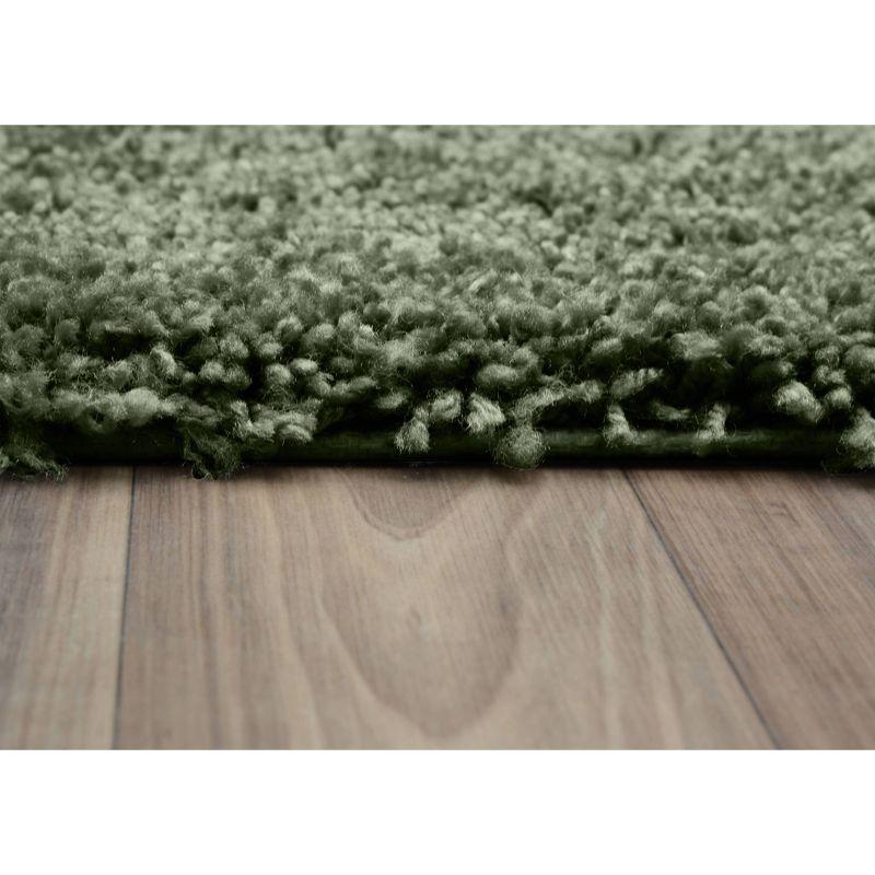 2pc Serendipity Shaggy Washable Nylon Bath Rug Set - Garland